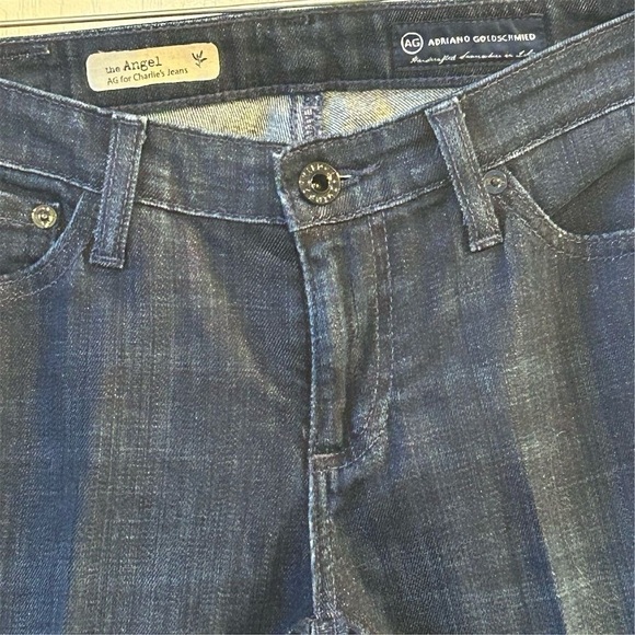 AG Adriano Goldschmied Angel Jeans Women's Size 27 Blue Straight Leg - Picture 3 of 11